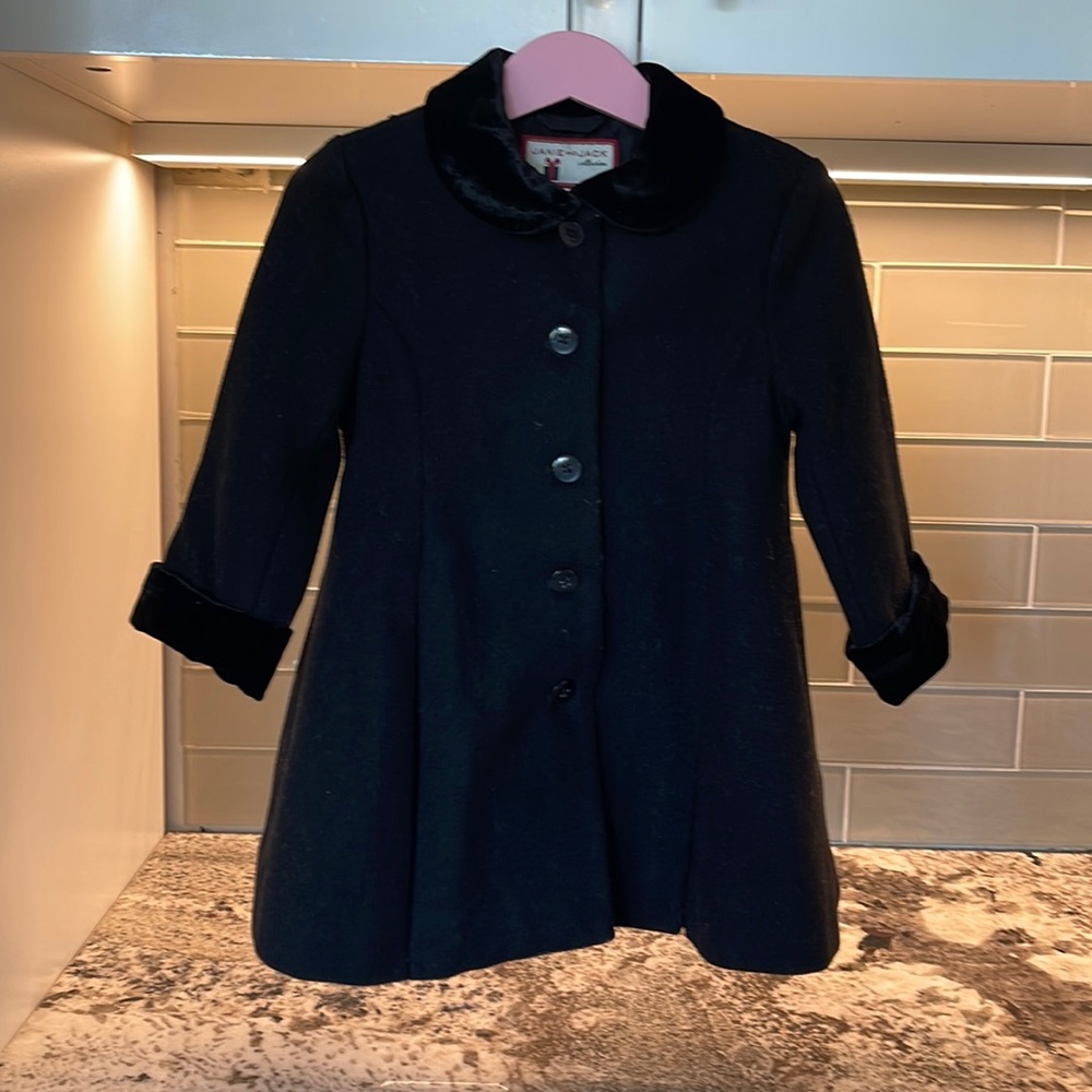 Janie and Jack collection Black coat